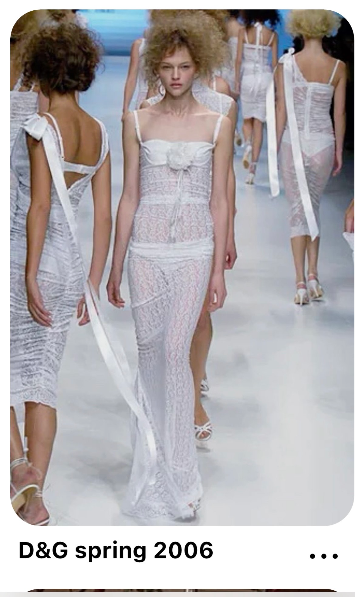D&G S/S 2006 Lace Dress - The Kit Vintage