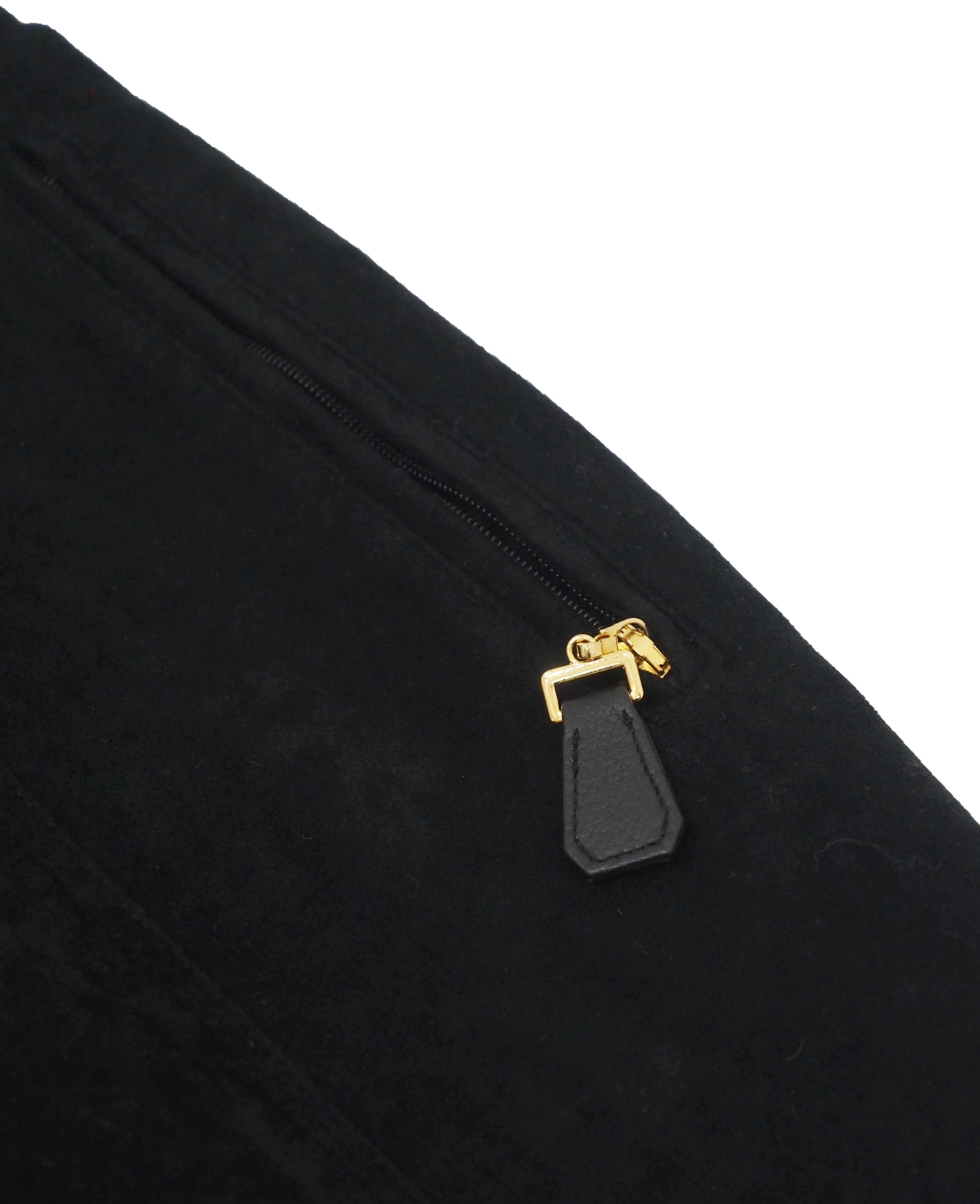 Escada Black Stirrup Pants 