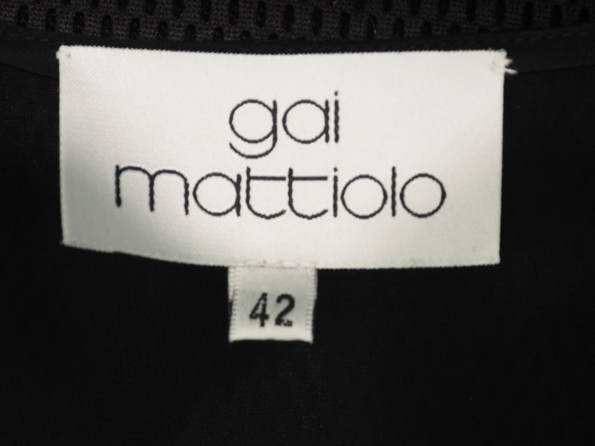 Gai Mattiolo Tank W Embroidery