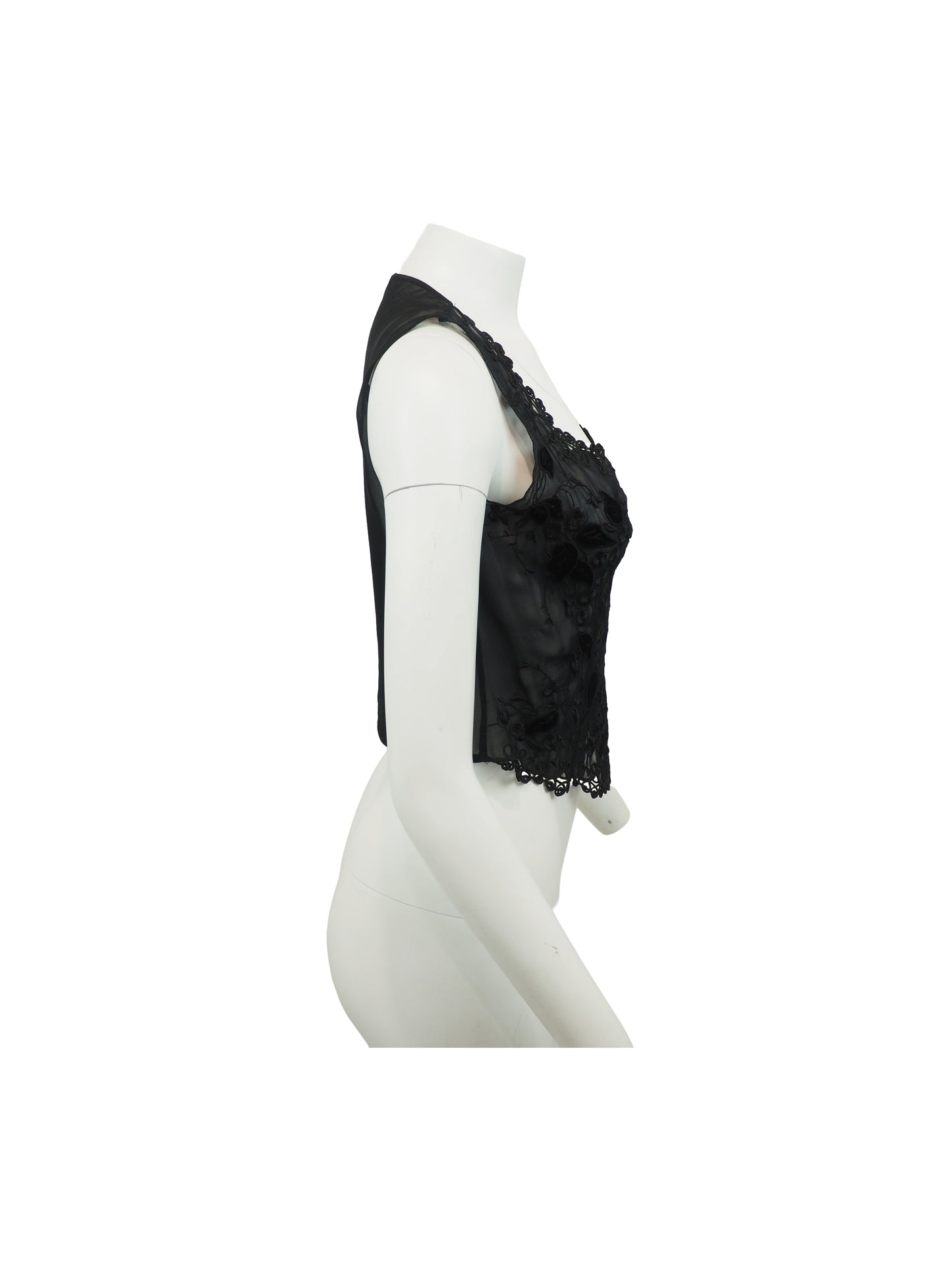 Gai Mattiolo Tank With Embroidery