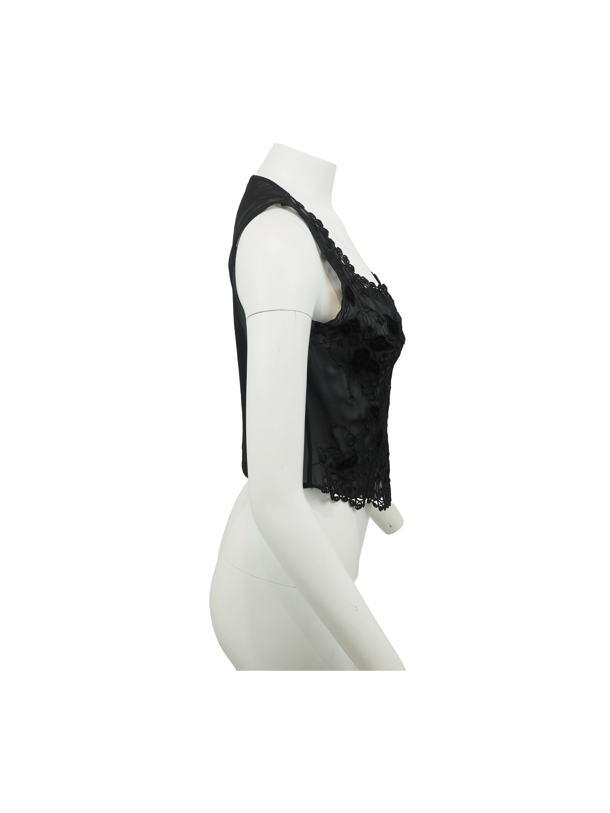 Gai Mattiolo Tank With Embroidery