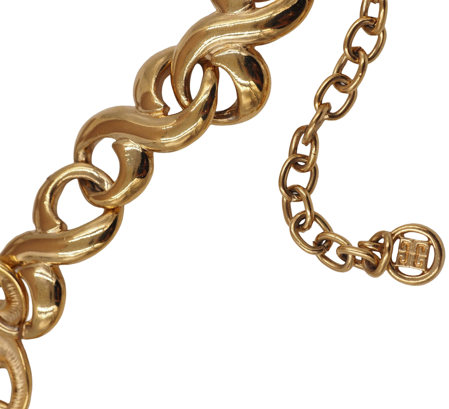 Givenchy Loop Gold Necklace