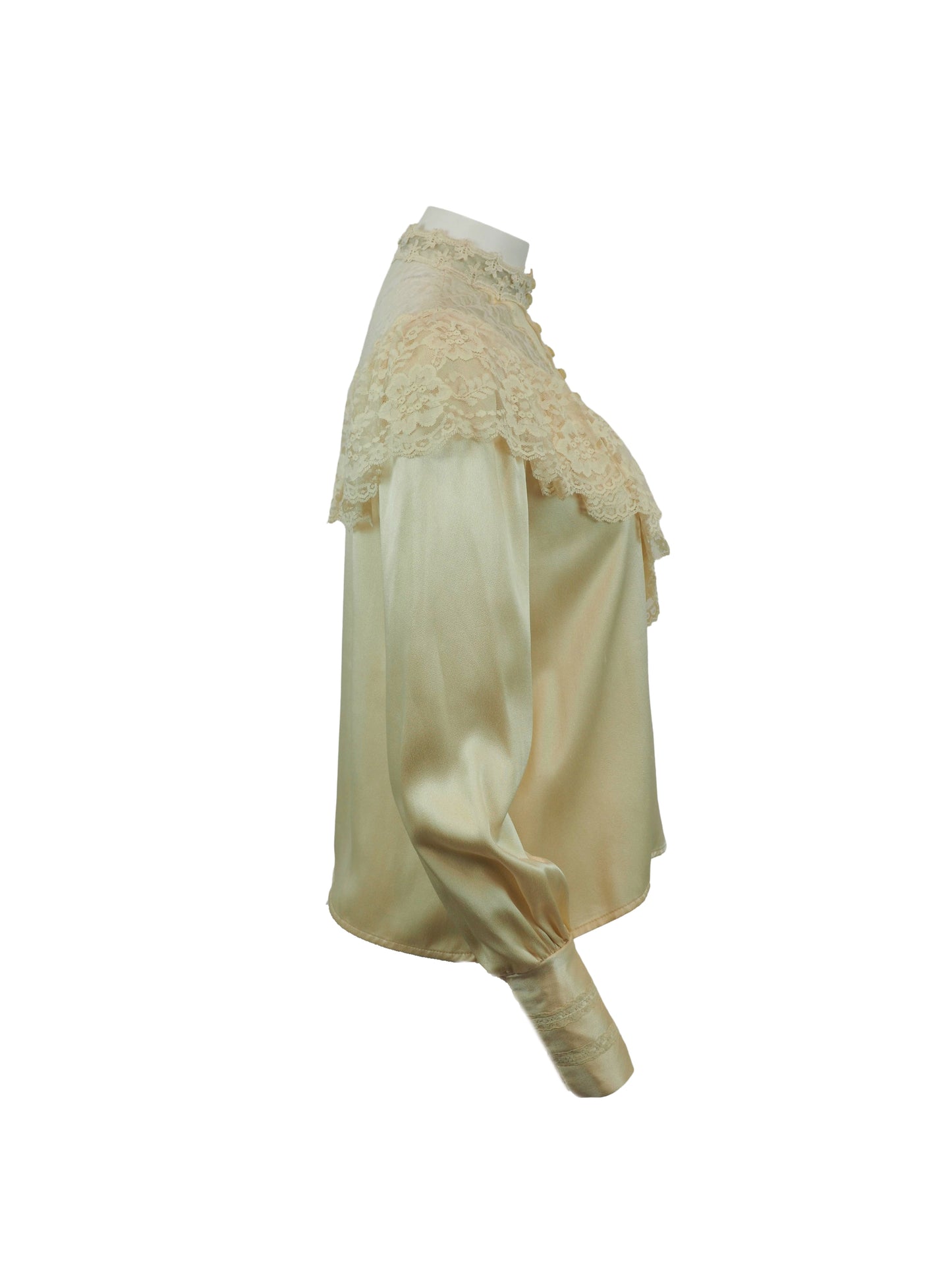 Gunne Sax Cotton Victorian Blouse