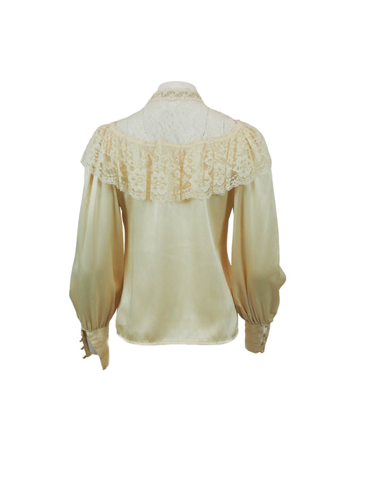 Gunne Sax Victorian Style Blouse