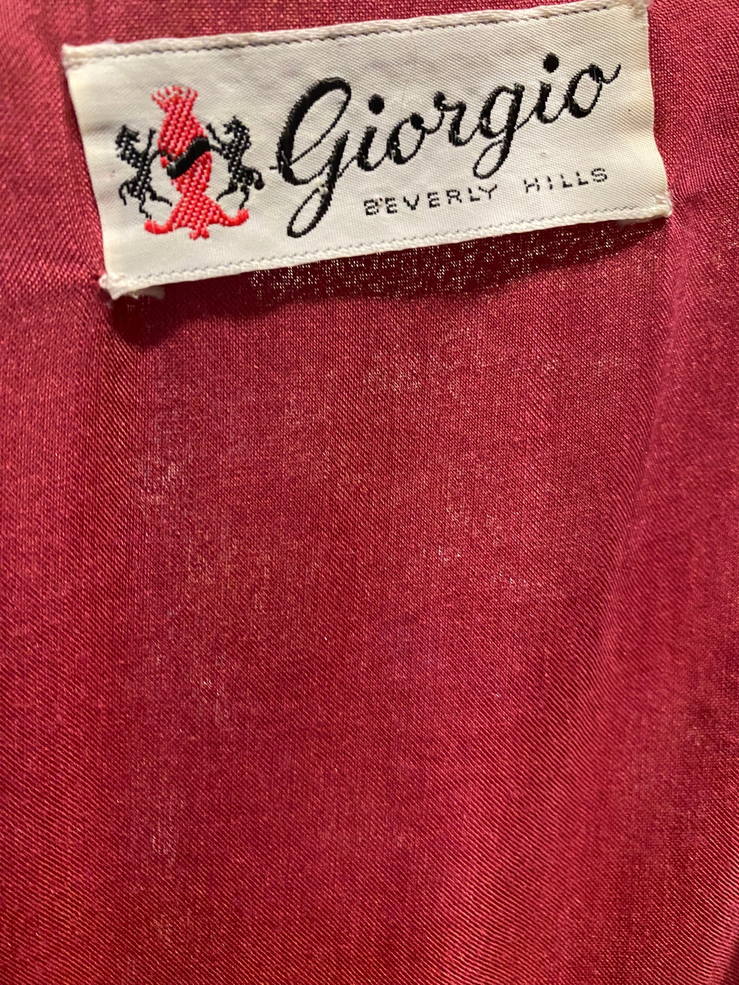 Giorgio's of Beverly Hills Berry Boho Dress