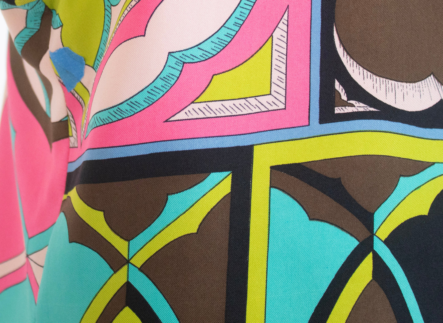 Emilio Pucci Vintage 1960/70's Silk Printed Sleeveless Tunic