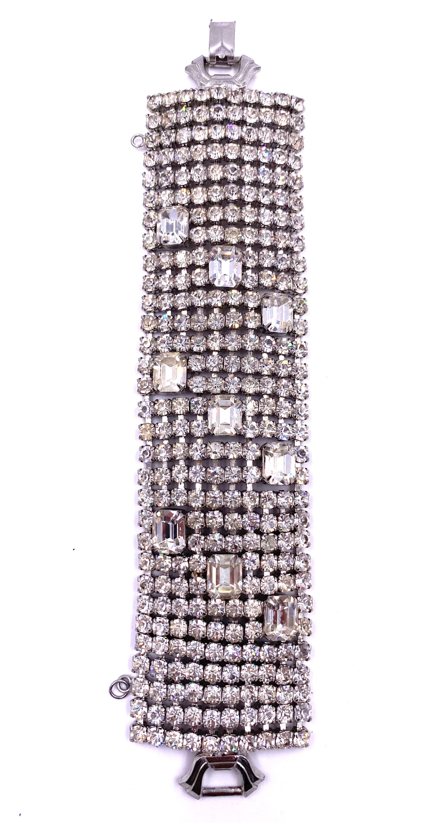 Weiss XL Rhinestone Bracelet