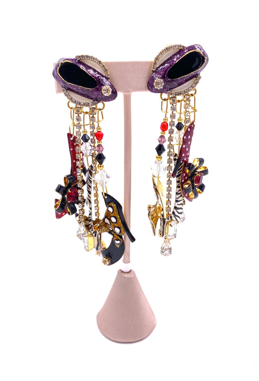 Lunch at the Ritz Earrings, Pumps - The Kit Vintage