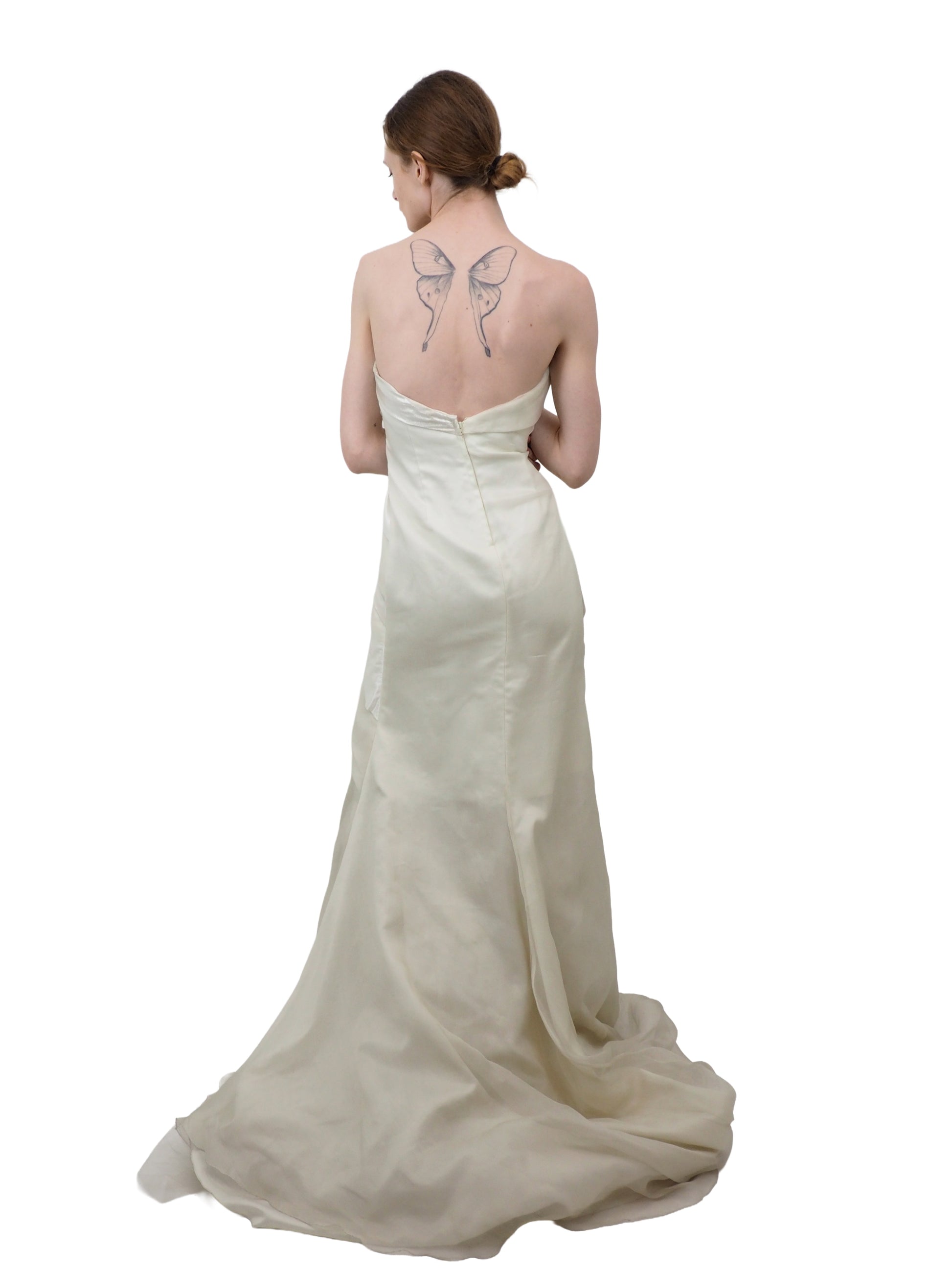Italian Atelier Ruffled Gown