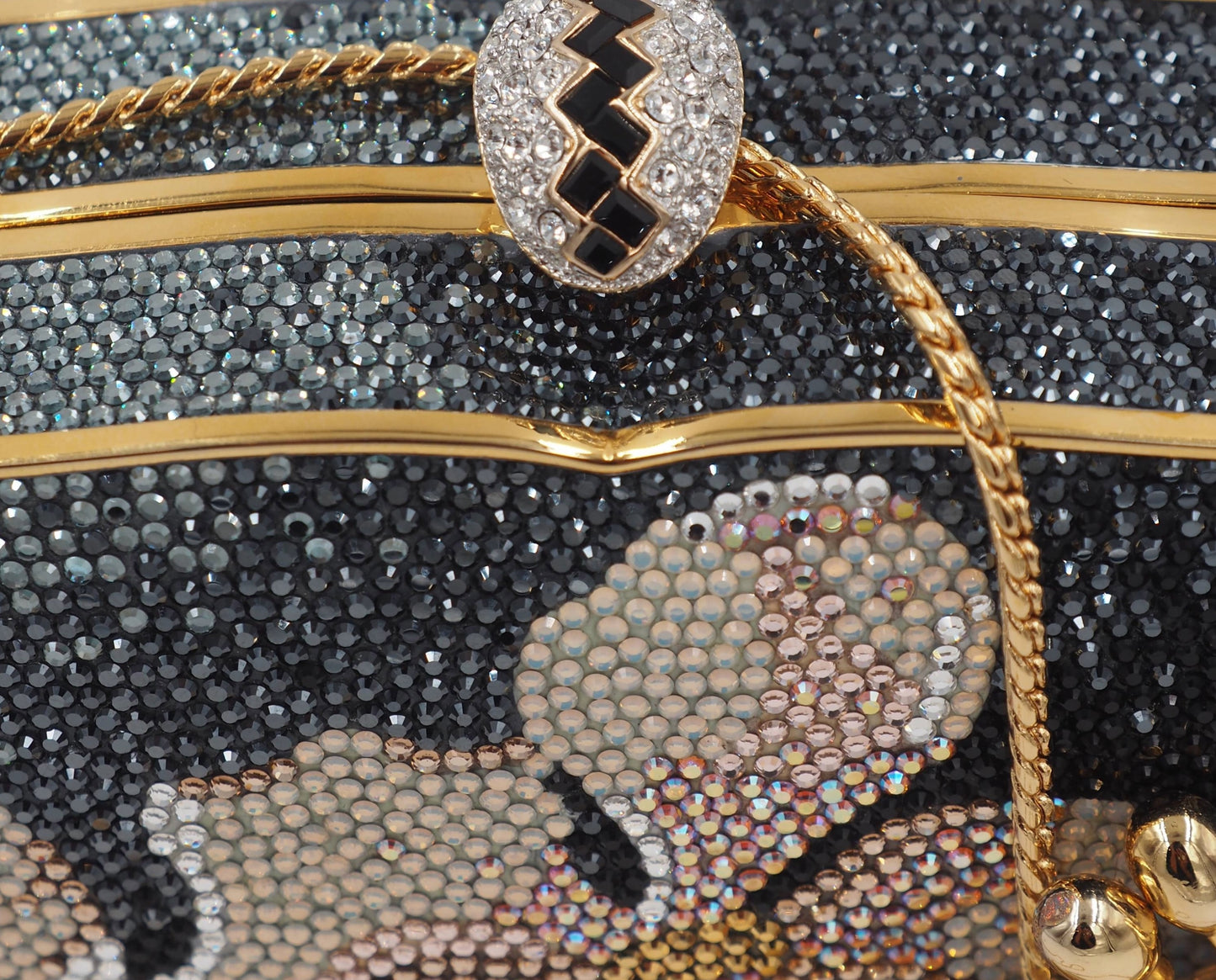 Judith Leiber Floral Clutch