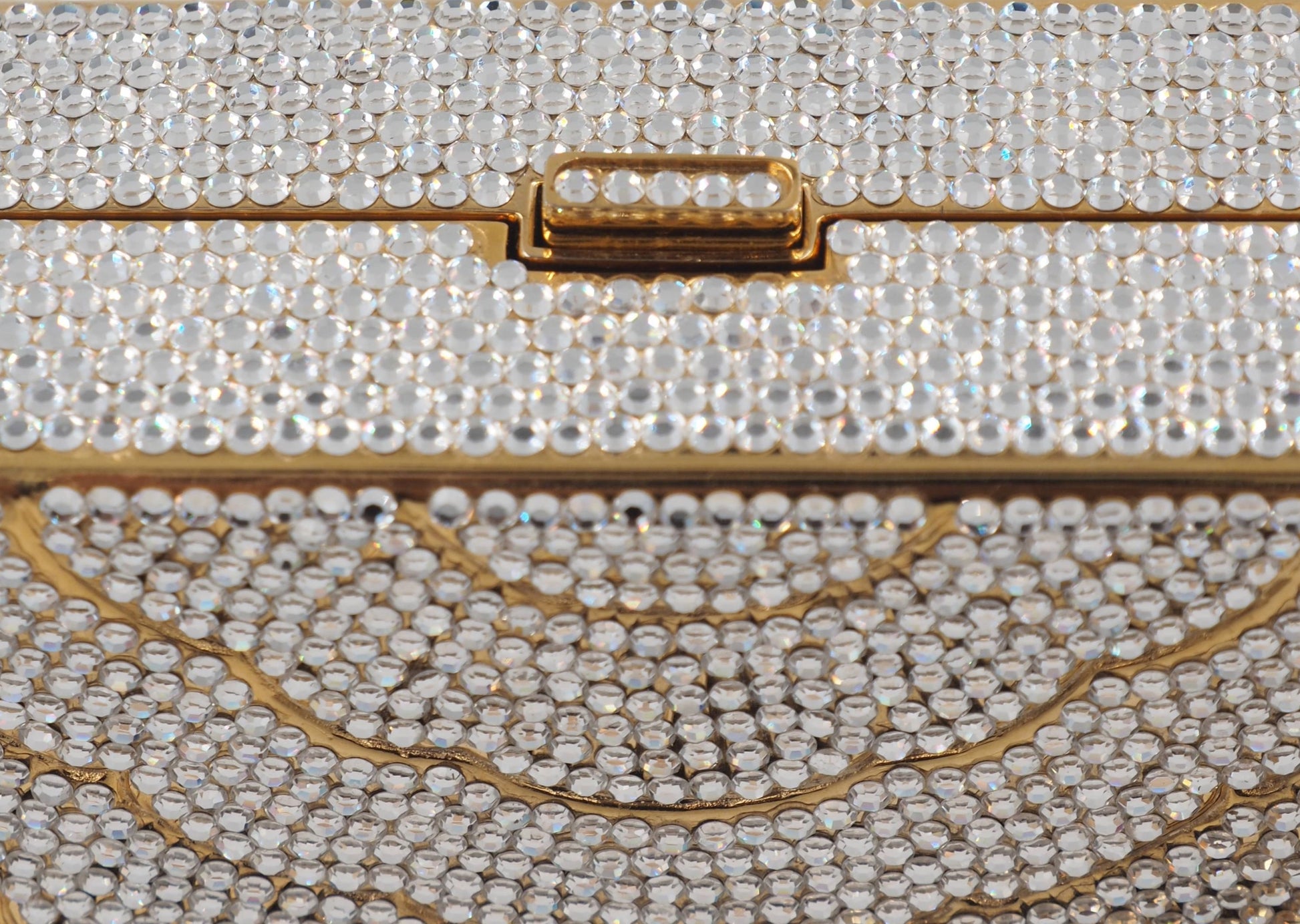 Judith Leiber Gold Clutch