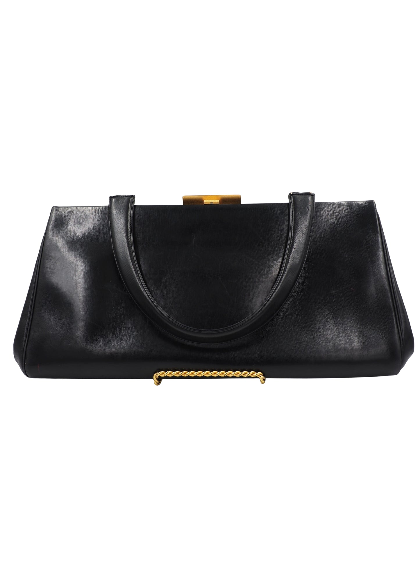 Koret  Black Bag With Gold Clasp