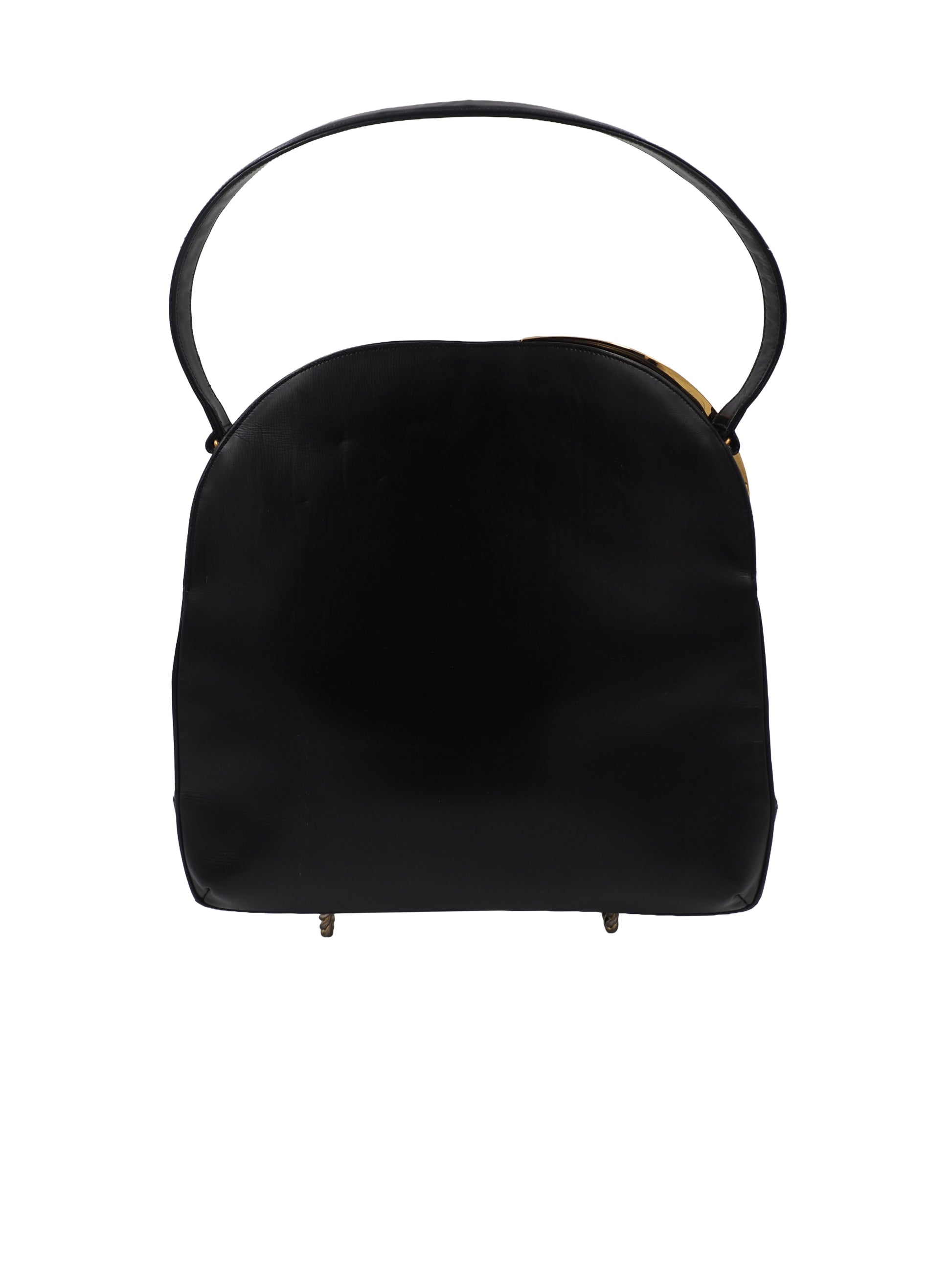 Koret Black Leather Handbag