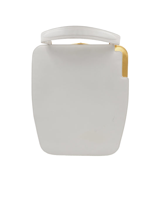 Koret Large Rectangular Handbag With Gold Hardware