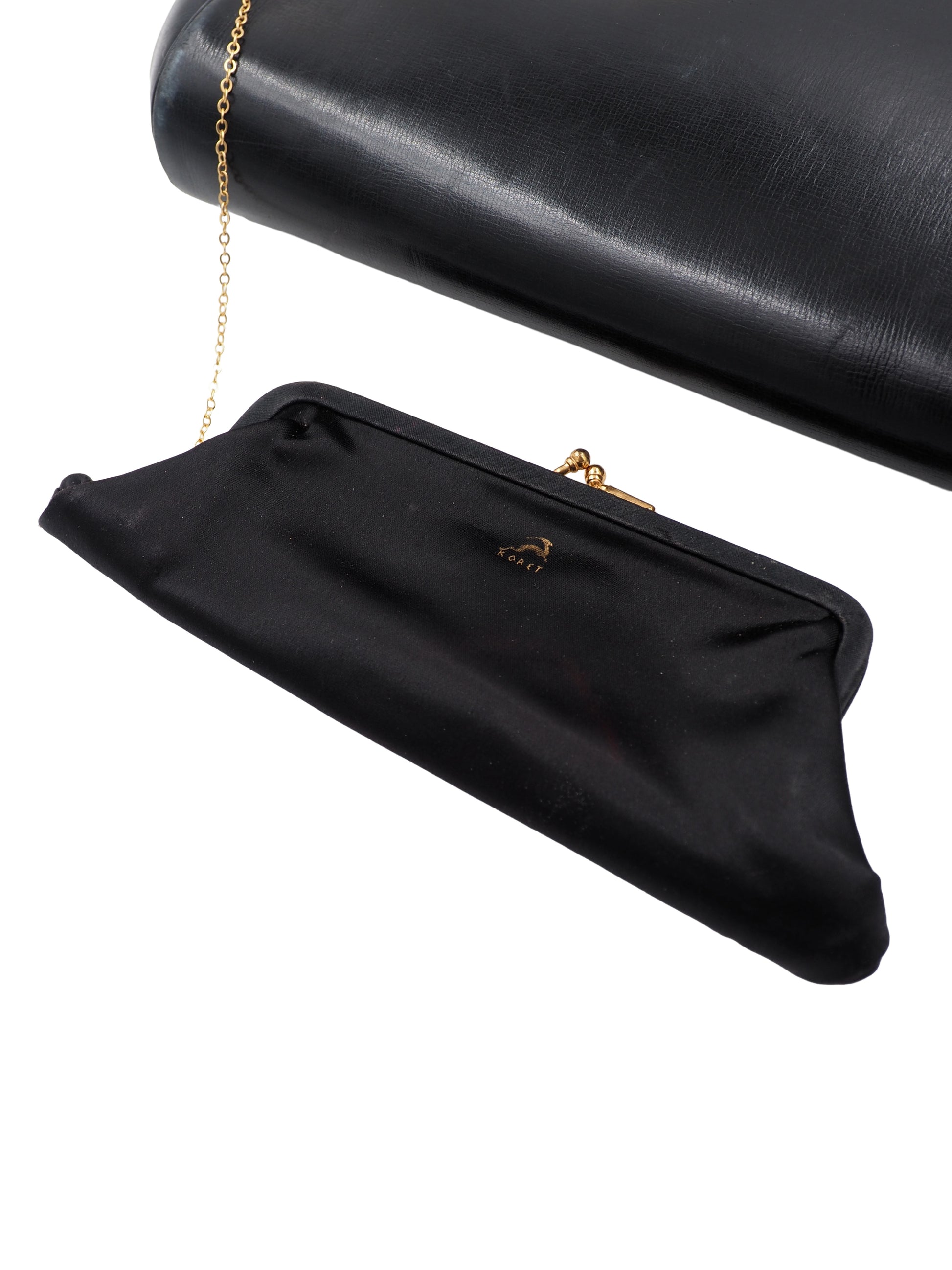 Koret Rectangular Bag With Gold Clasp