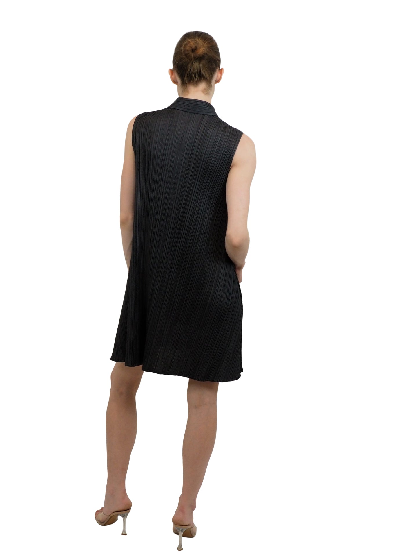 Pleats Please A Line Sleeveless Dress