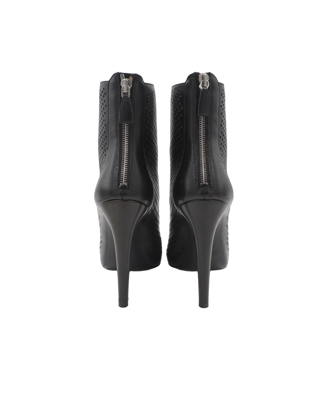 Prada Black Leather Booties