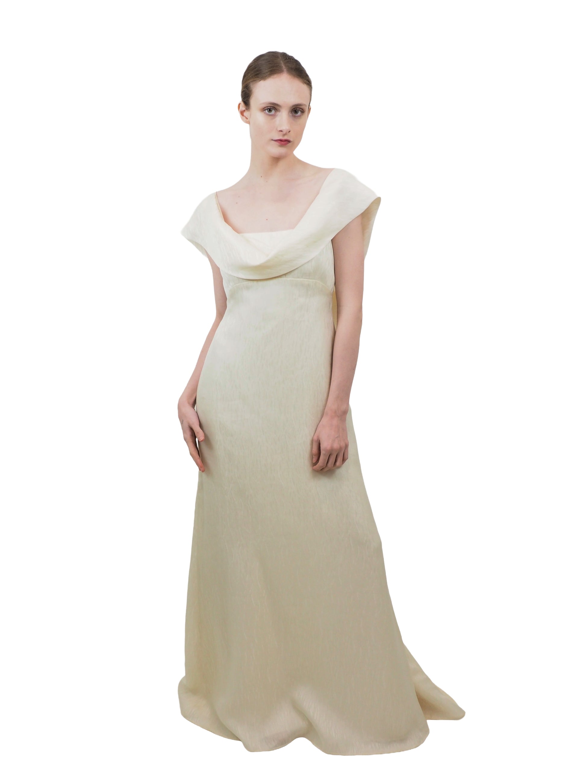 Pret a Porter off the Shoulder Ivory Gown