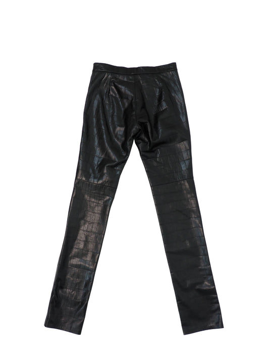 Ralph Lauren Black Leather Pants