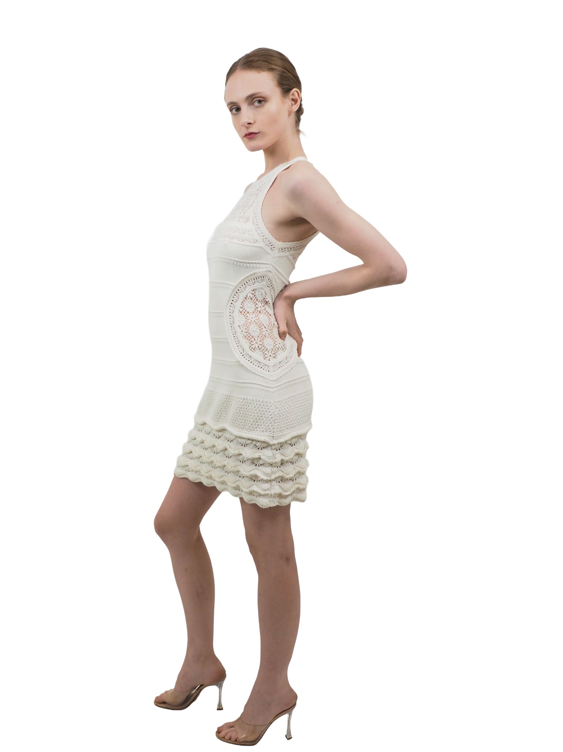 Roberto Cavalli Knit Cocktail Dress