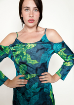 Load image into Gallery viewer, Versace Jeans Snakeskin Jersey Dress
