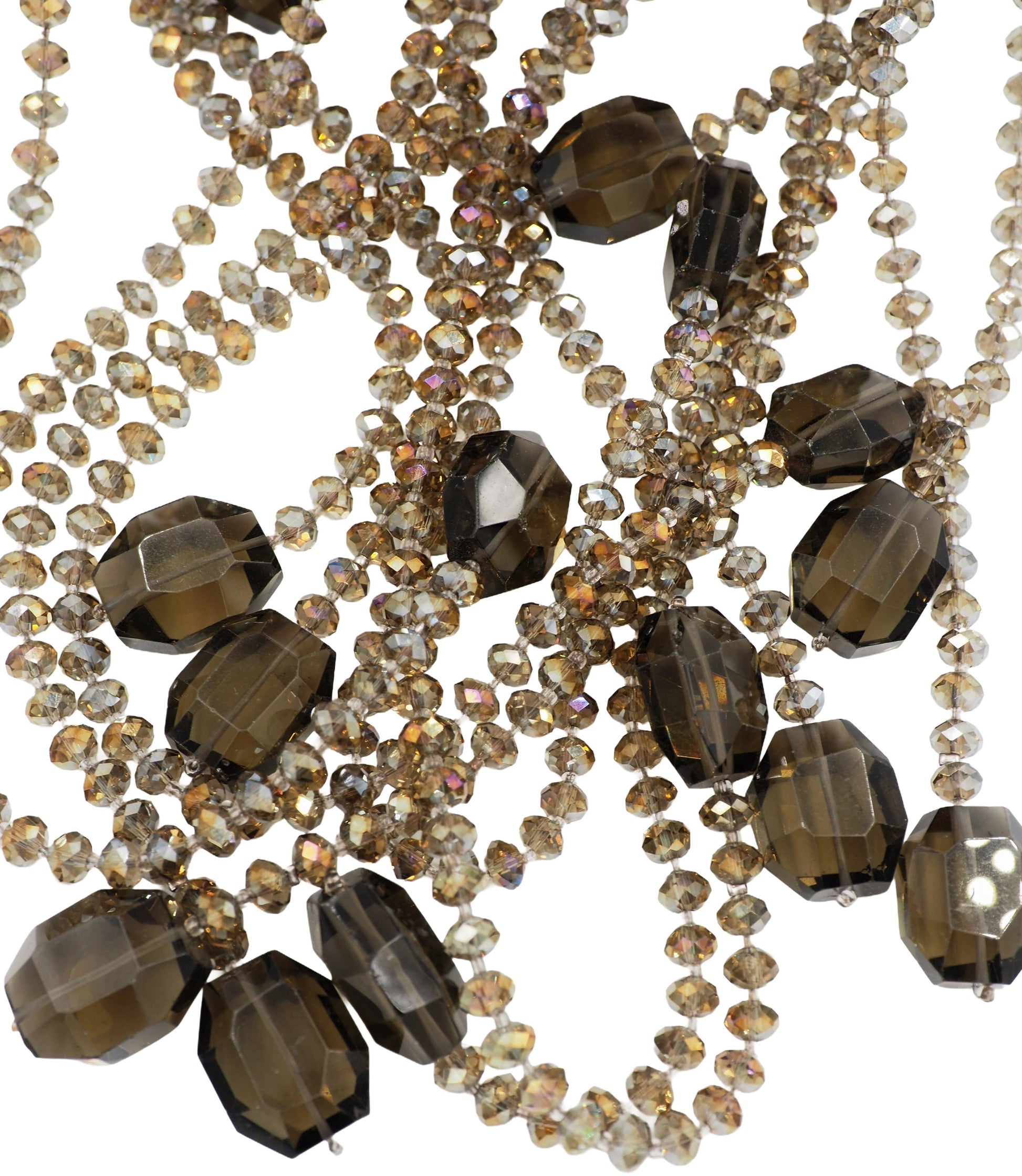 Sterling Silver Swarovski Beaded Necklace