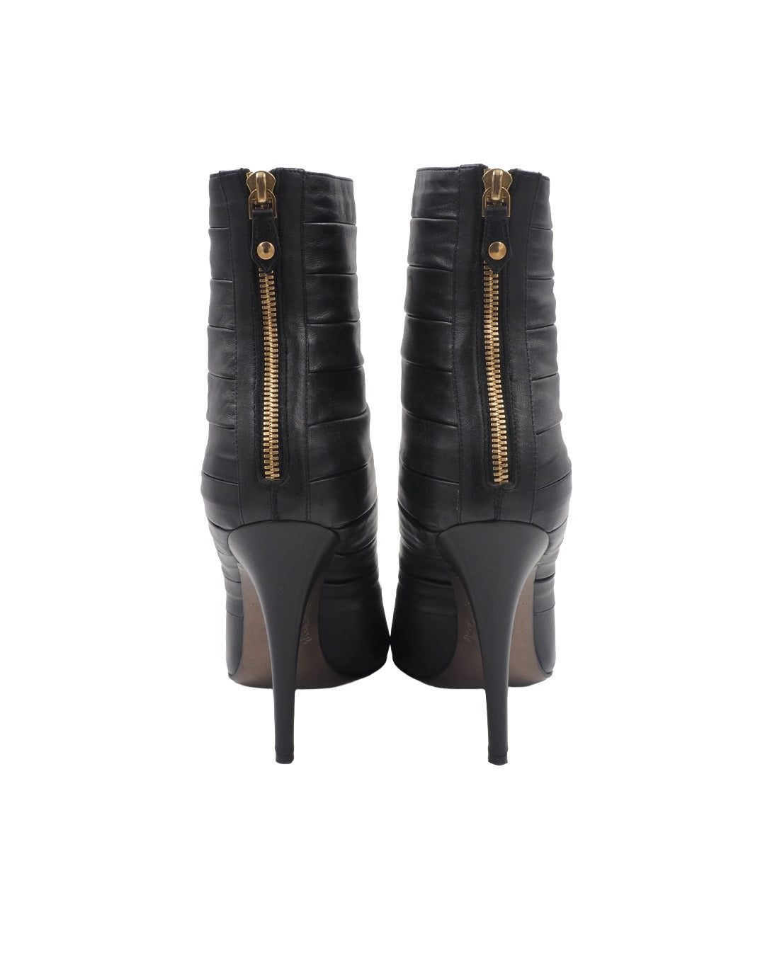 Trussardi Black Leather Boots