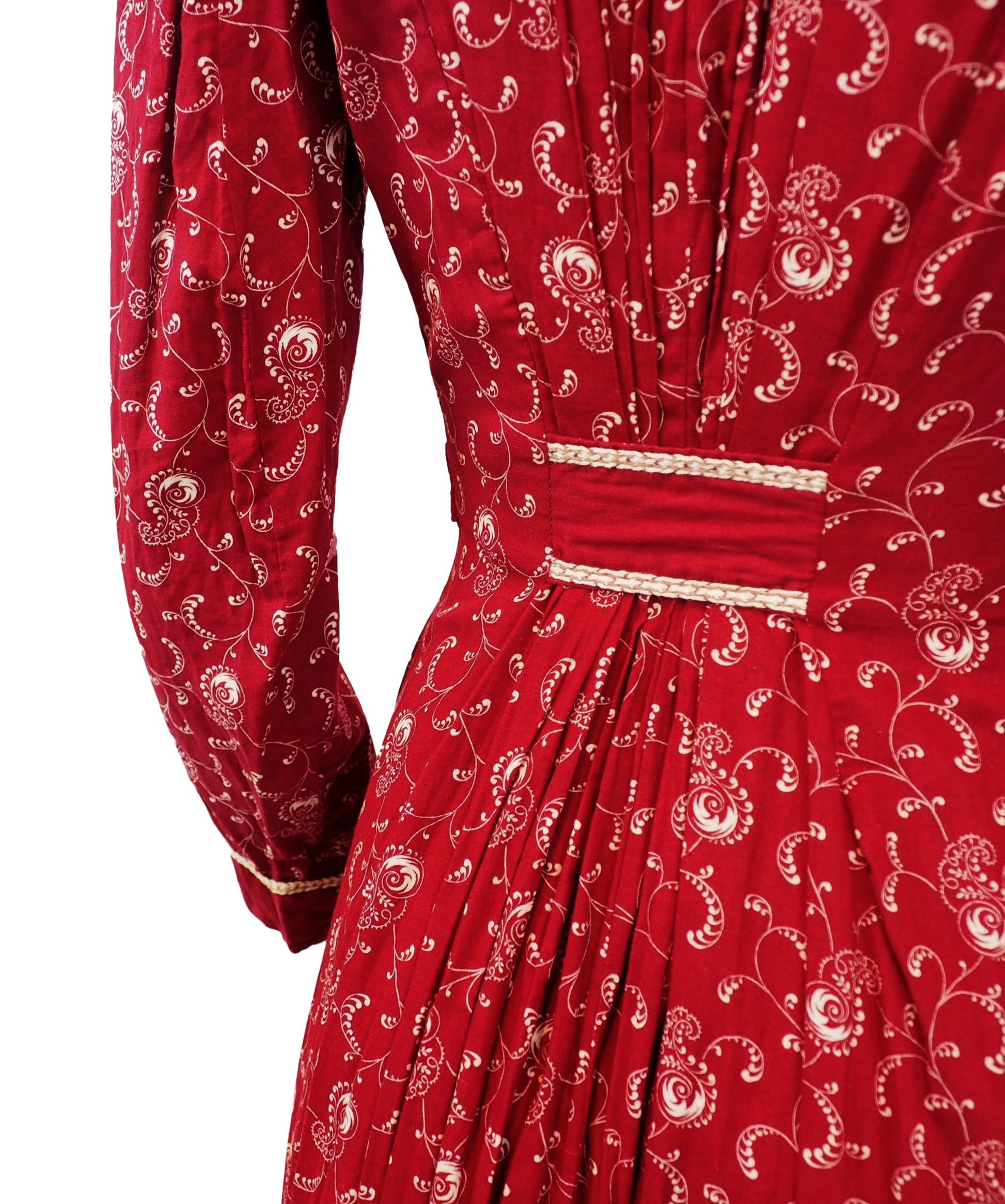 Victorian Western Style Tie Dress