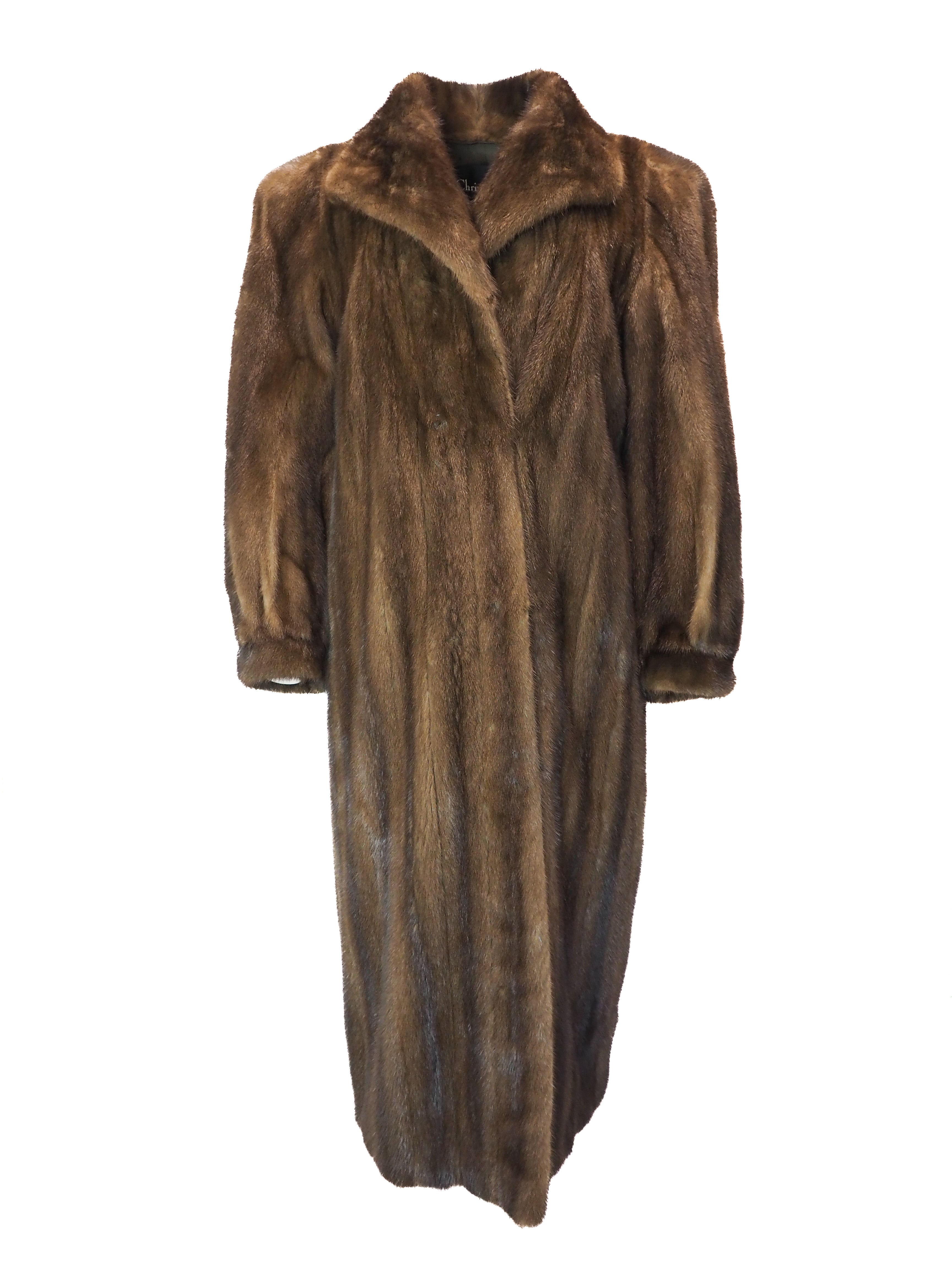 Christian Dior Full Length Brown Mink Fur Coat – The Kit Vintage