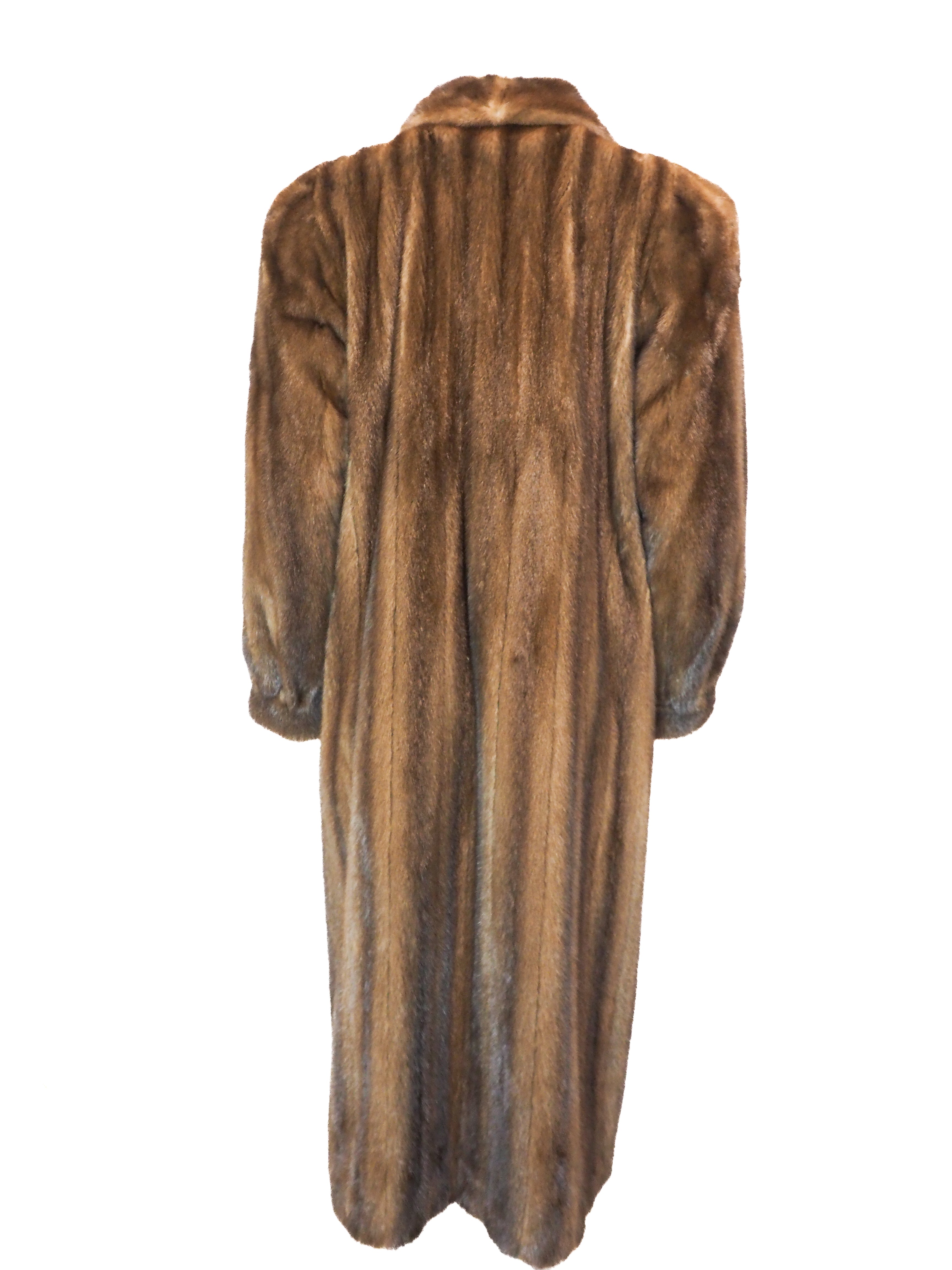 Christian Dior Full Length Brown Mink Fur Coat – The Kit Vintage