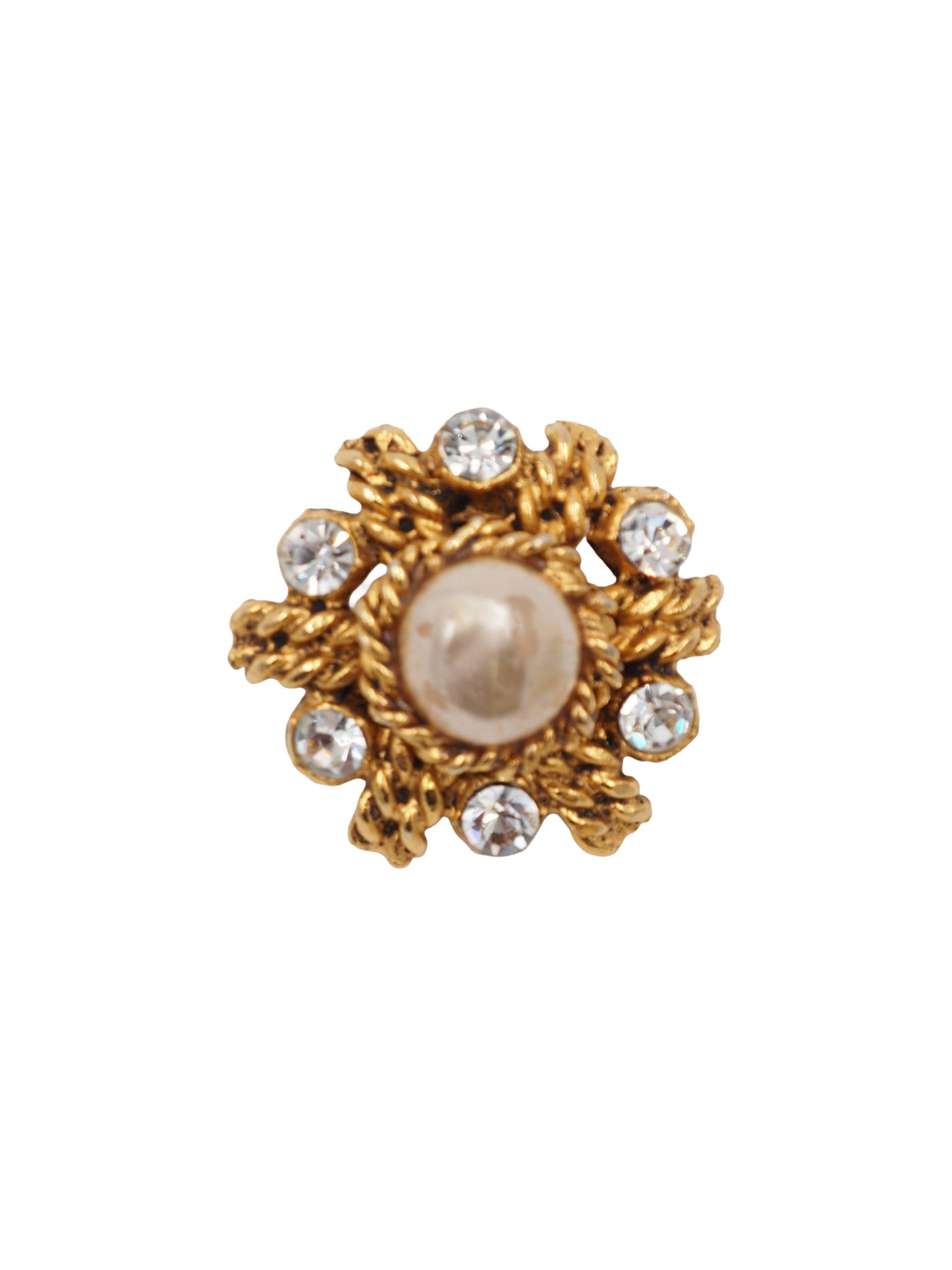 chanel pearl earrings 