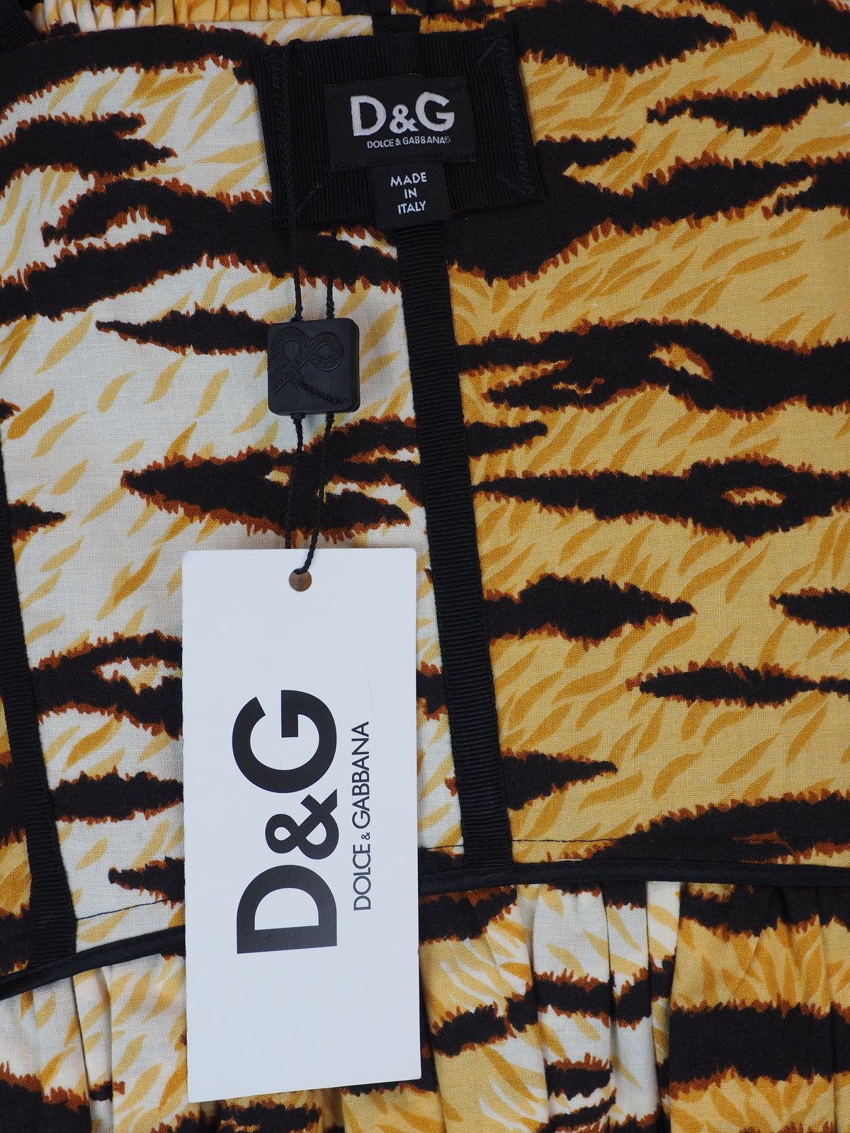 D&G 2007/2008 Animal Print Corset