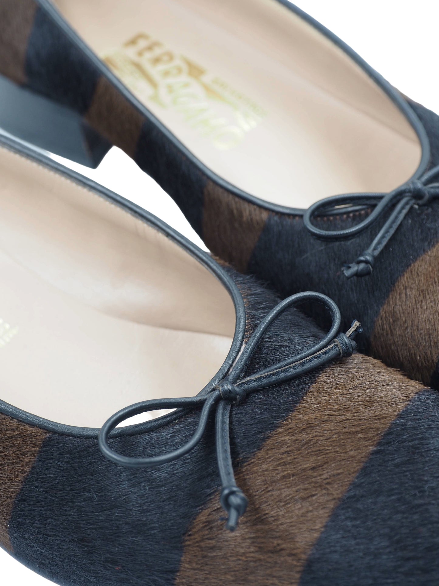 Salvatore Ferragamo Striped Shoe