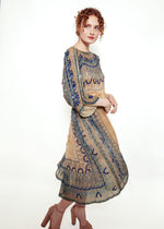 Load image into Gallery viewer, Judith Ann Indian Silk &amp; Sequin Dress
