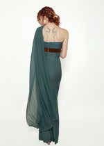 Load image into Gallery viewer, Custom Couture One Shoulder Chiffon Gown
