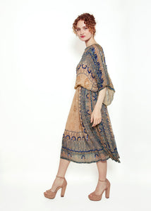 Judith Ann Indian Silk & Sequin Dress