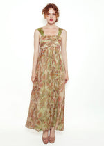Load image into Gallery viewer, Custom Paisley Etro Fabric Chiffon Dress
