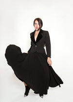 Load image into Gallery viewer, Giorgio Armani Black Circle Skirt
