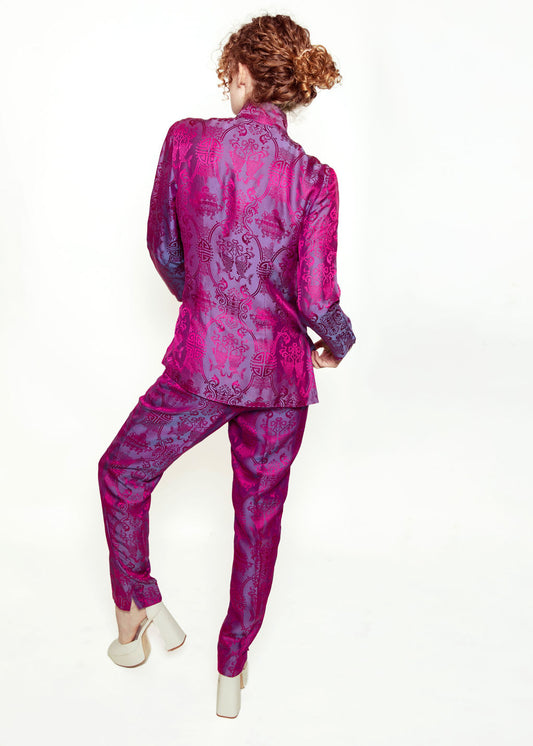 Shanghai Tang Silk Jacquard Set - The Kit Vintage