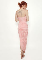 Load image into Gallery viewer, C Randall Brooks Pink Ruched Strapless Gown
