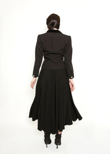 Giorgio Armani Black Circle Skirt