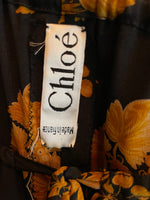 Load image into Gallery viewer, Chloe Silk Grapevine Printed Caftan
