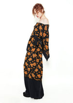 Load image into Gallery viewer, Chloe Silk Grapevine Printed Caftan
