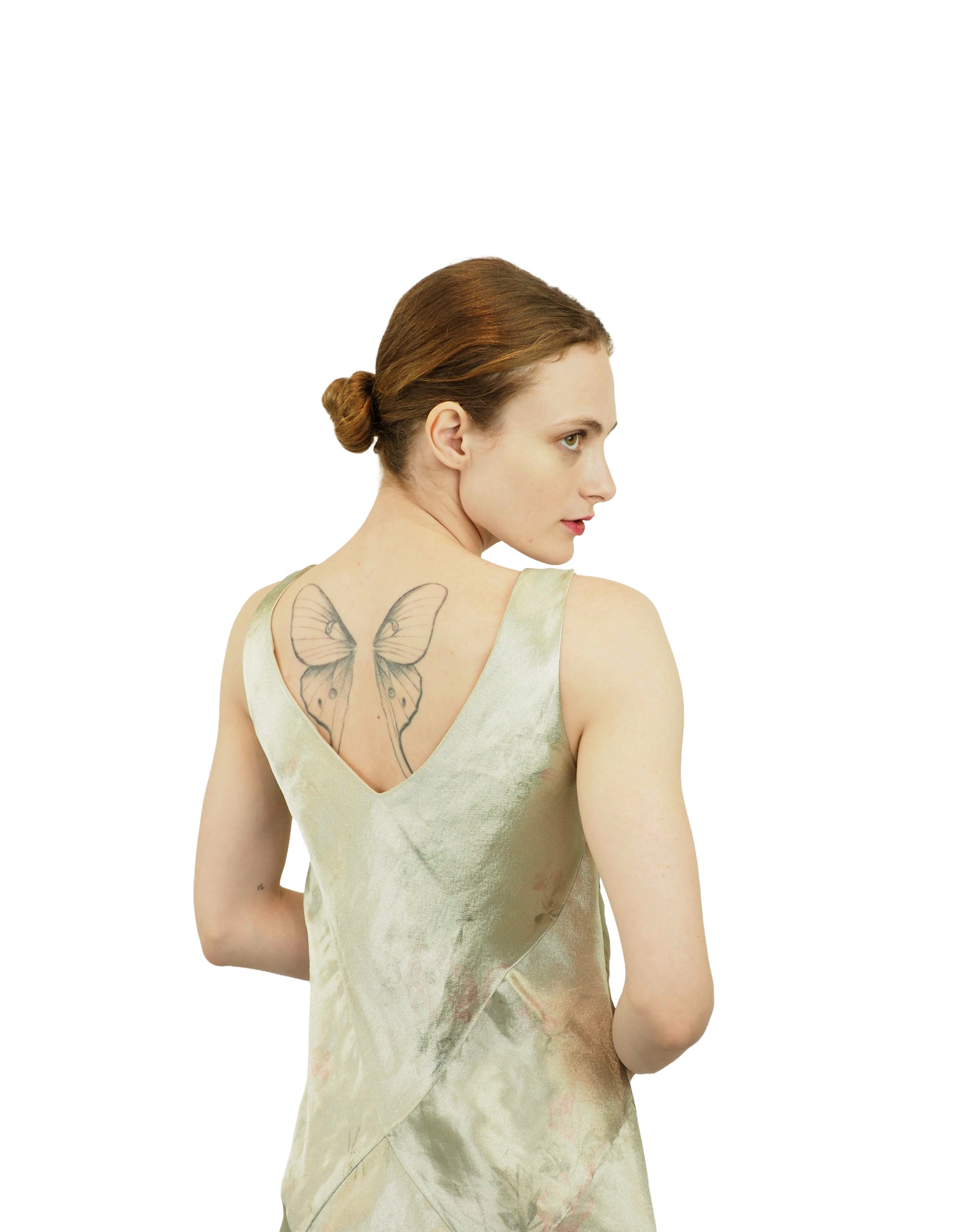 ralph lauren bias cut dress floral 2012