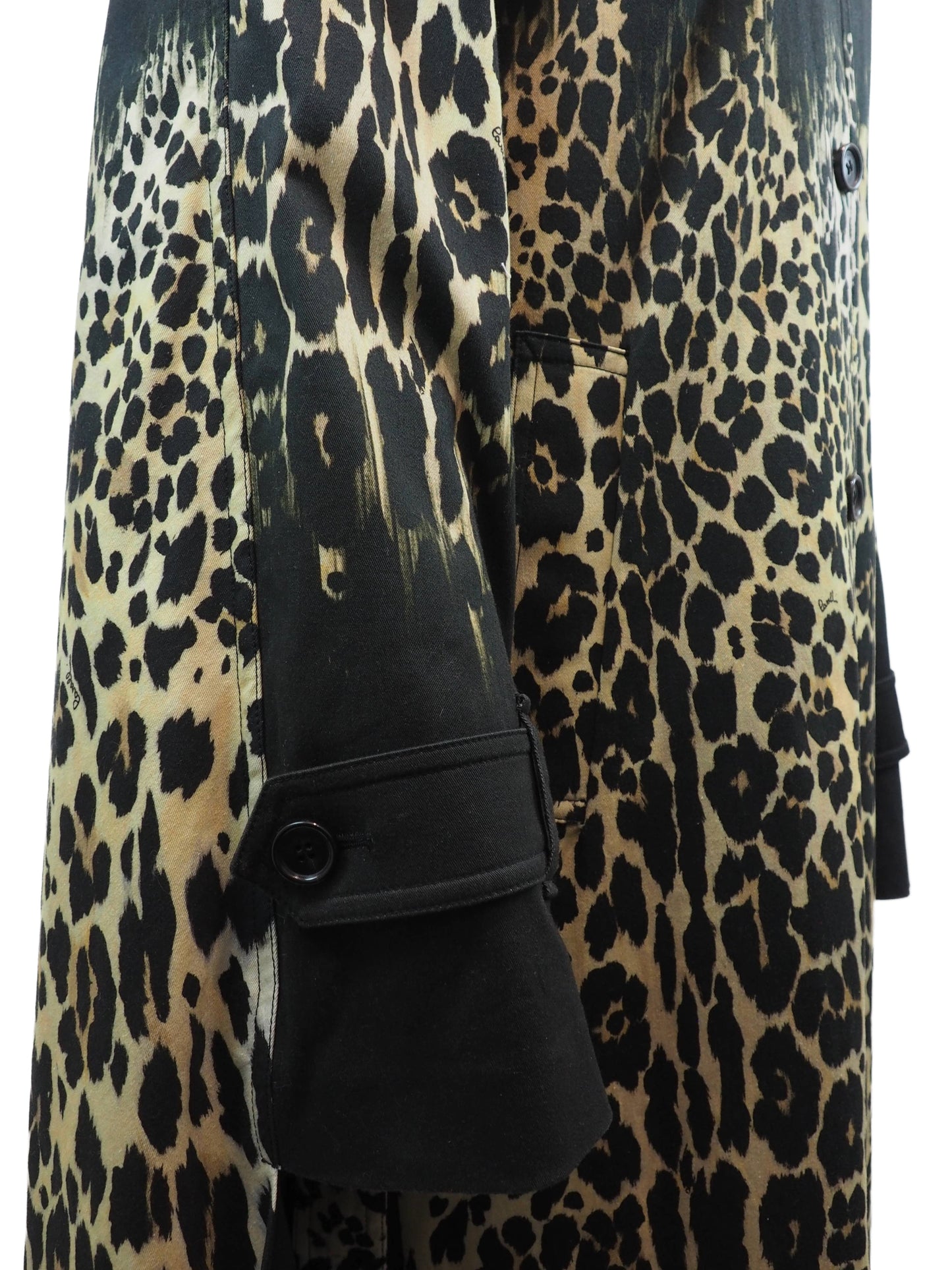Roberto Cavalli Cheetah Print Cloak/Cape