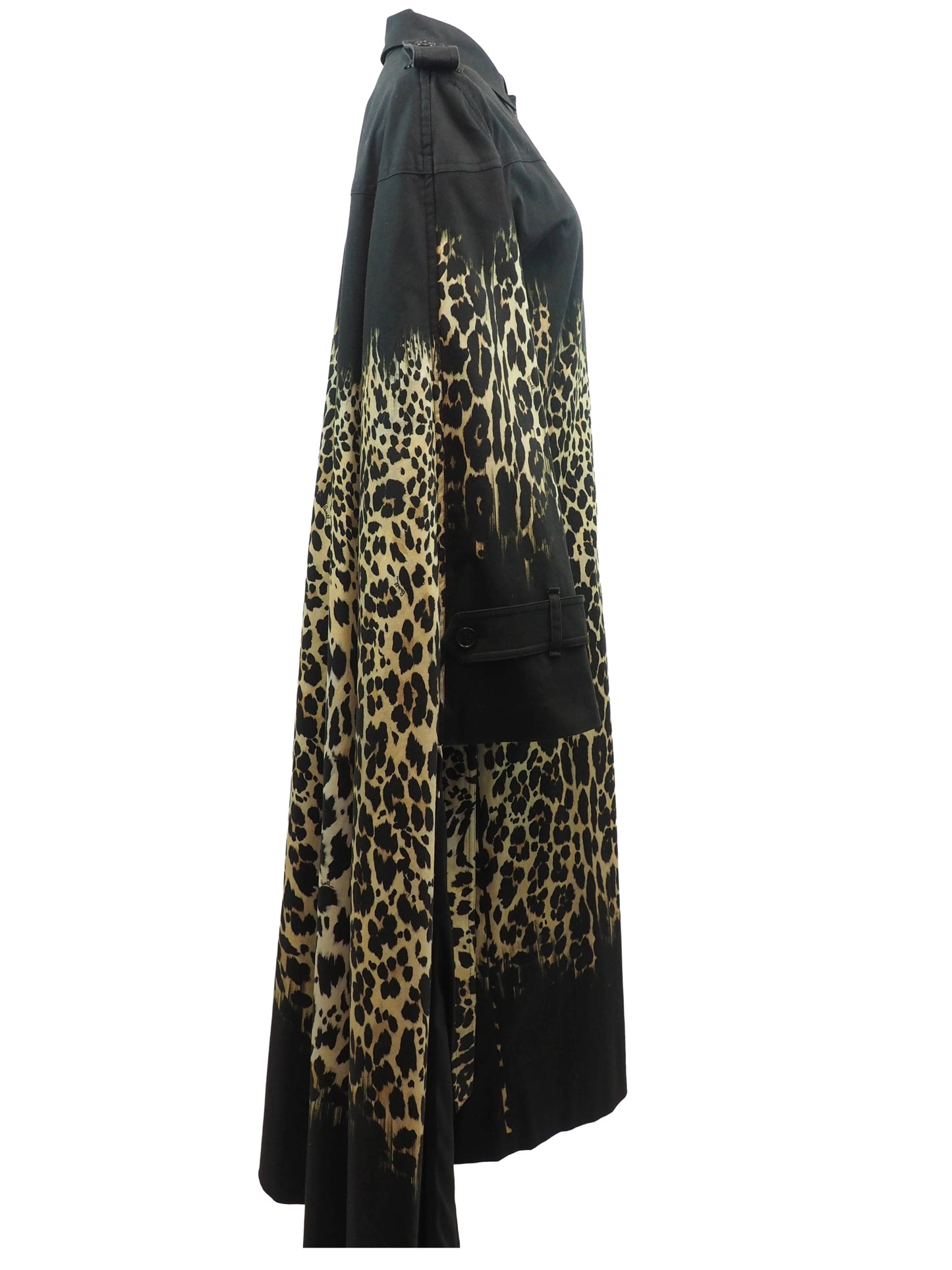 Roberto Cavalli Cheetah Print Cloak/Cape