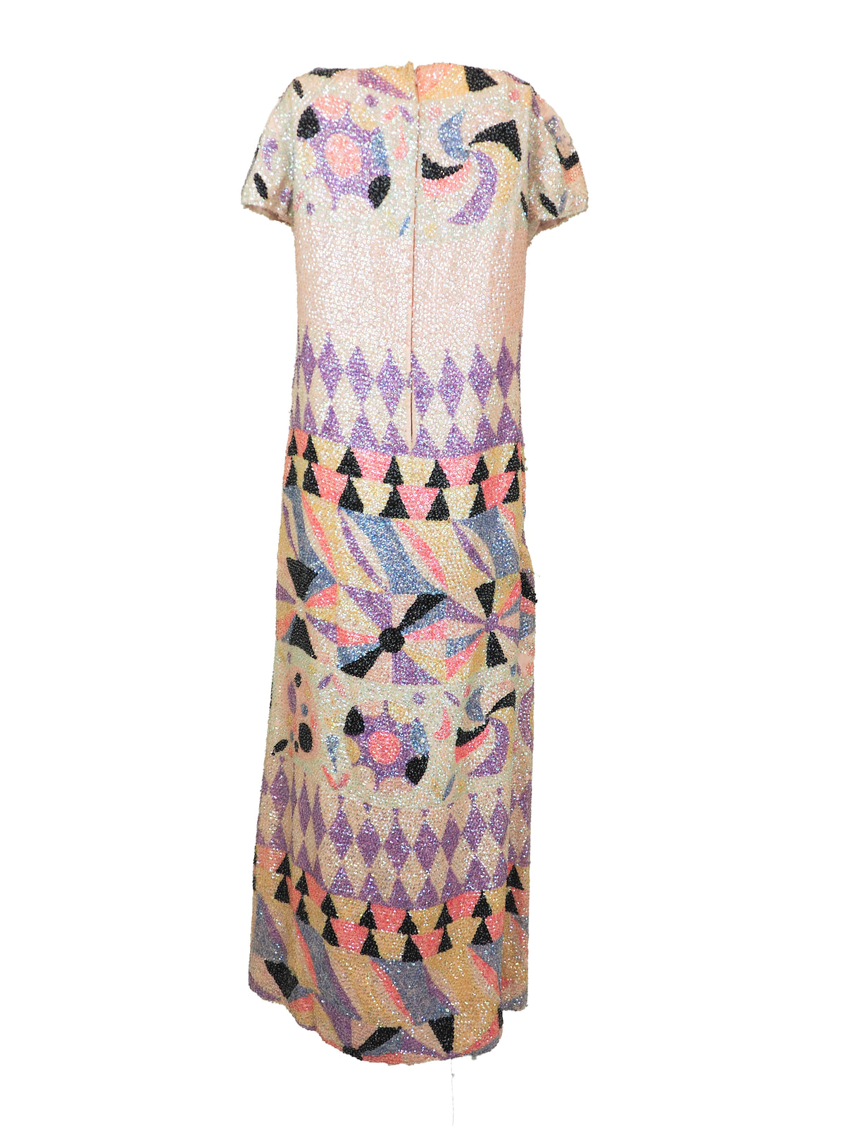 Sara Fredricks Sequin Printed Gown