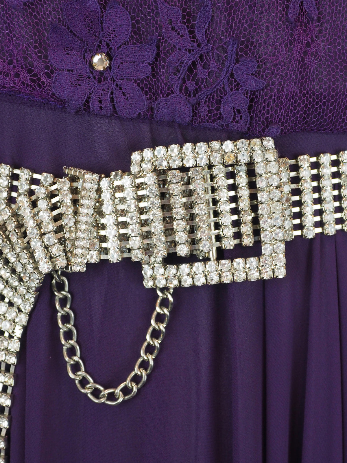 Crystal Buckle Belt
