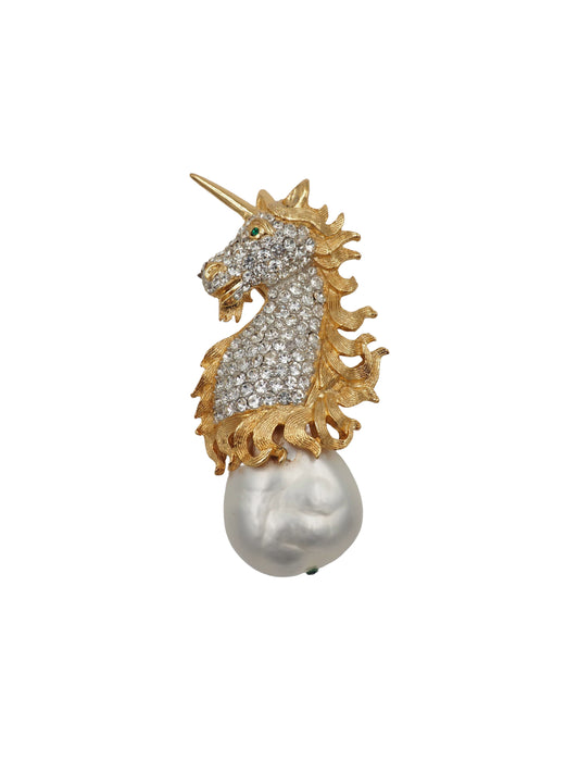 unicorn brooch 