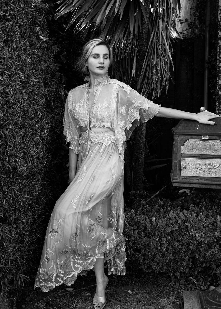 the kit vintage luxury vintage bridal designer gowns Los Angeles bob Mackie Phoebe Philo Yves Saint Laurent Chloe Dior 